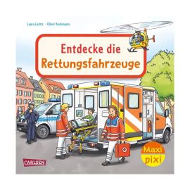 Maxi Pixi 487: Entdecke die Rettungsfahrzeuge