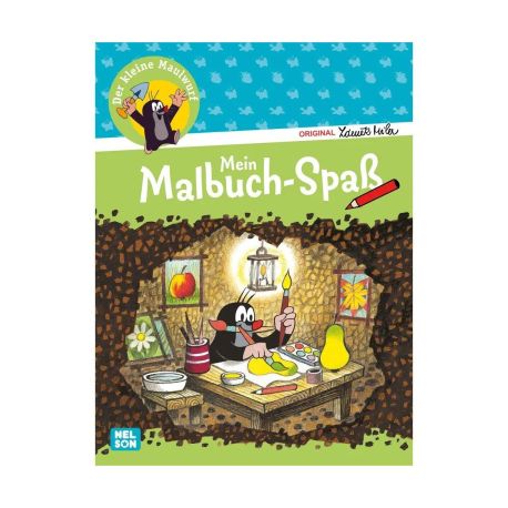 Der kleine Maulwurf: Mein Malbuch-Spaß