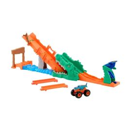 Hot Wheels Monster Trucks Krokodil Crash Challenge