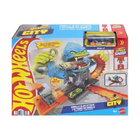 Hot Wheels City Gigantischer Gorilla Angriff