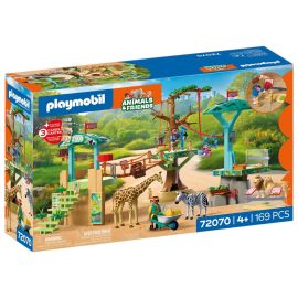 PLAYMOBIL 72070 Zoo: Wildnis-Kletterpark