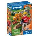 PLAYMOBIL 72089 Zoo: Tiger und Besucher