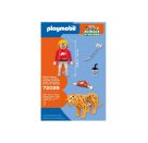 PLAYMOBIL 72089 Zoo: Tiger und Besucher