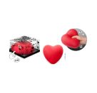 XXL Anti-Stress Herz Love it! Dieses super-softe Anti-Stress Herz im XXL-Format lädt zum Drücken, Knautschen und Knete