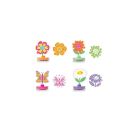 GF-6 Acryl-Stempel selbstfärbend, 4-fach sortiert Diese Stempel mit Topper aus Acrylglas bieten eine tolle Auswahl und