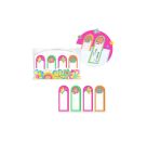 GF-6 Sticky Notes, 4x30 Blatt Haftnotizen mit stylischer Silberfolierung auf der Verpackung – perfekt zum Notieren, Or