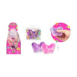 GF-6 Maltose-Schmetterling, 2-fach sortiert Dieser effektvolle Schmetterling mit Glitzerpartikeln ist perfekt zum Drüc