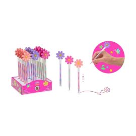 GF-6 Flower Gelstift Swirly Colors, 3-fach sortiert Bunt, fröhlich und kreativ – der Gelstift Regenbogen in Blumenform