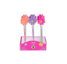 GF-6 Flower Gelstift Swirly Colors, 3-fach sortiert Bunt, fröhlich und kreativ – der Gelstift Regenbogen in Blumenform