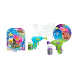 Seifenblasen-Pistole inkl. Seifenblasenflüssigkeit 45ml, 3-fach sortiert Einfach eintauchen, zielen, drücken und staun