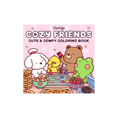 Cozy Friends Malbuch