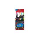 Pinsel schwarz 6er Set Softgr