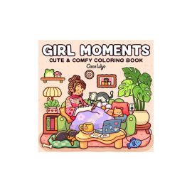 Girl Moments Malbuch