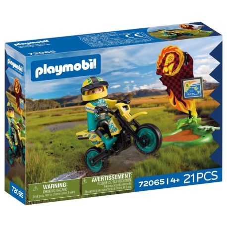 PLAYMOBIL 72065 Offroad Motorrad
