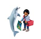 PLAYMOBIL 72091 Zoo: Delfin und Besucherin