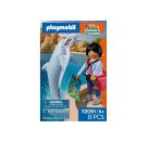 PLAYMOBIL 72091 Zoo: Delfin und Besucherin
