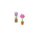 GF-6 Kugelschreiber Blume mit Blumentopf-Aufsteller, 2-fach sortiert Dieser blumenförmige Kugelschreiber mit glitzernd