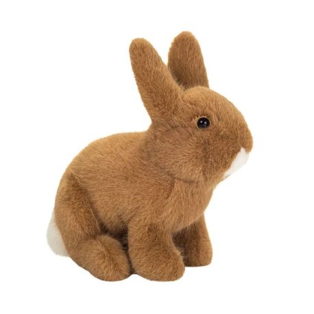 Teddy Hermann Hase sitzend braun 20 cm
