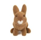 Teddy Hermann Hase sitzend braun 20 cm