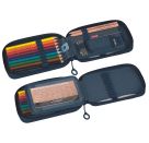 Federmäppchen 2 Klappen denim