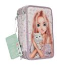 TOPModel 3-fa Federtasche Blo