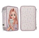 TOPModel 3-fa Federtasche Blo