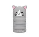 TOPModel Silikon Federmäppchen Katze BLOOMING KITTY