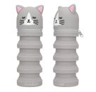 TOPModel Silikon Federmäppchen Katze BLOOMING KITTY