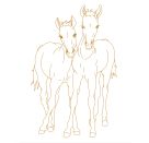 Metallic-Malen - Bicolor-Buntstifte: 8 Metallic-Farben