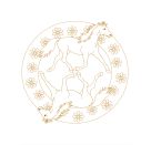 Metallic-Malen - Bicolor-Buntstifte: 8 Metallic-Farben