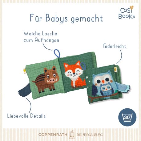 CosyBooks: Babys Laschenbuch Wald
