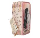 Miss Melody 3 Fach Federtasche BLOSSOM PONY