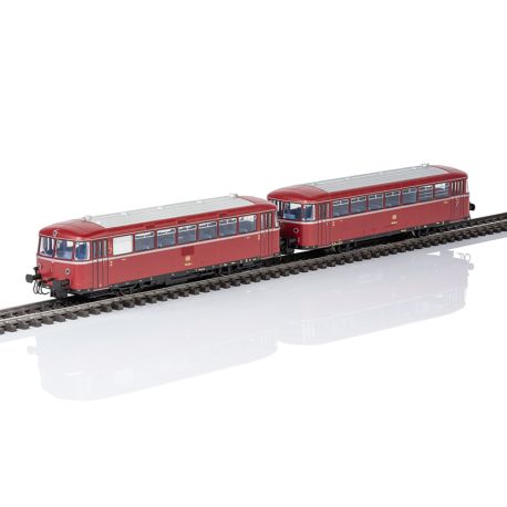 Märklin 38980 - H0 Schienenbus mit Steuerwagen Baureihe 798 und 998