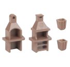 FALLER H0 2 Gartengrills