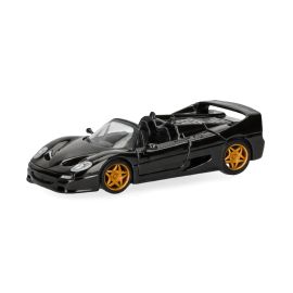 herpa - Ferrari F50 Spider (Motorabdeckung zum Öffnen), schwarz