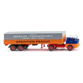 WIKING Pritschensattelzug (Henschel) Spedition Pracht