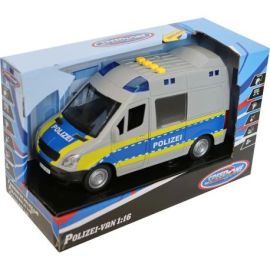Speedzone Polizei-Van mit Light  Sound, Friktion, 1:16