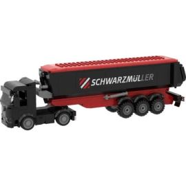 BRIXIES Plus Schwarzmüller Zugmaschine plus Muldenanhänger