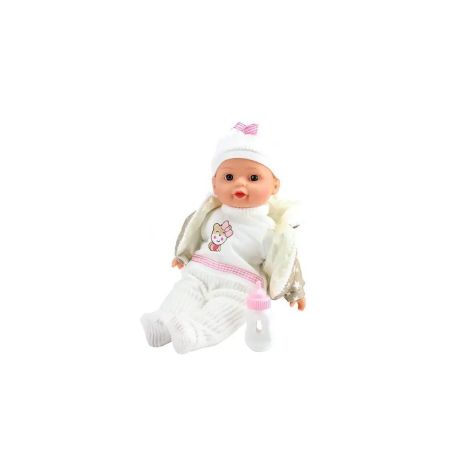 TOITOYS LOVELY BABY Babypuppe 32cm Winterkleidungflasche