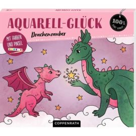 Aquarell-Glück Drachenzauber - Mit Farben und Pinsel