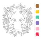 Aquarell-Glück Mandalas - Mit Farben und Pinsel