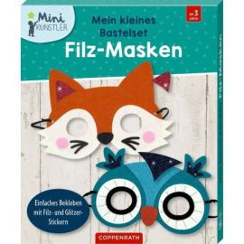 Mein kleines Bastelset: Filz-Masken - Fuchs / Eule