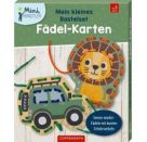 Mein kleines Bastelset: Fädel-Karten - Löwe / Jeep