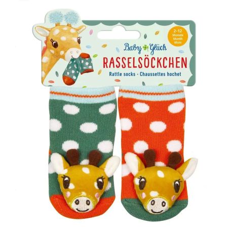 Rasselsöckchen - Giraffe