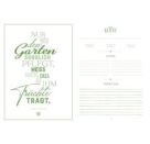 Meine liebsten Rezepte - Cottage Garden - Einschreibbuch