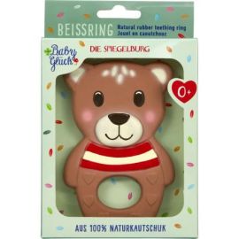Beißring aus Naturkautschuk - Teddy