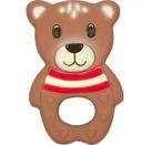 Beißring aus Naturkautschuk - Teddy
