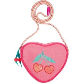 Glitzer-Täschchen - Kirsche