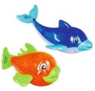 Leuchtende Wassertiere - Delfin / Fisch