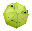 Puppen-Regenschirm ''Froschi Carlo'' im niedlichen Frosch-Design mit ''Öhrchen'', 32x16 cm